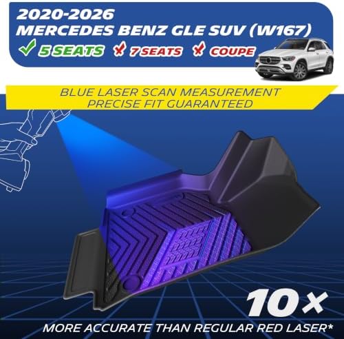 Michelin Vehicle Mats for 2020-2026 Mercedes Benz GLE SUV (W167) 5 Seat - Image 4