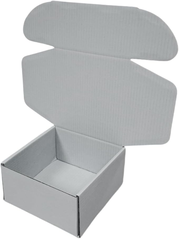 10 Pcs 9.8 x 9.8 x 4 inches Large Size Corrugated Cardboard Gift Boxes - Image 5