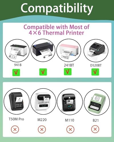 2 inch Round Thermal Labels, Thermal Printer Labels Sticker use for Barcode, Shipping, Customized, Circle Direct Thermal Stickers 600 PCS/1 Roll, White - Image 3