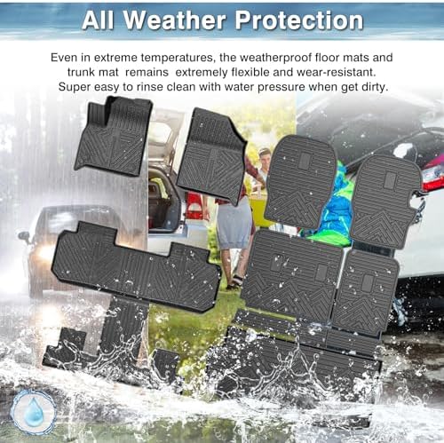 Floor Mat for 7 Seats Chevy Traverse 2018-2023/Traverse Limited 2024 - Image 6