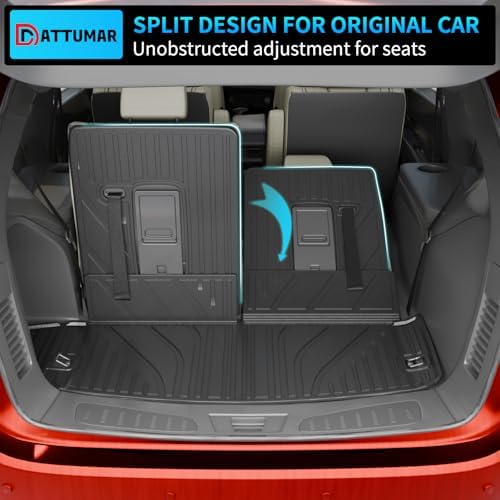 Cargo Liner & Backrest Mats for 2016-2026 Dodge Durango 6&7 Seater - Image 3