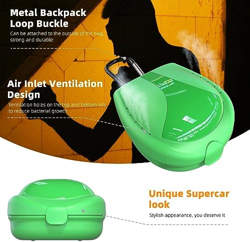 Sports Mouthguard Case, Durable Protective Box for Football & Basketball - Image 4