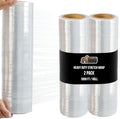 GORILLA GRIP 500% Stretch Film Heavy Duty Plastic, 2 Pack 1000ft Shrink Wrap by GorillaGrip