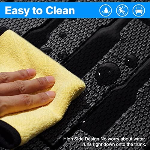 KUST Cargo Mat for Toyota Corolla Cross 2022-2025 2026 (Only Fits NO JBL Subwoofer in Cargo Area)(Not for Corolla) Rear Trunk Mat Cargo Liner All Weather Protection TPE Rubber Black - Image 5