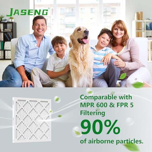 10x10x1 MERV 8 Air Filter, 4-Pack for Furnace HVAC - Image 3