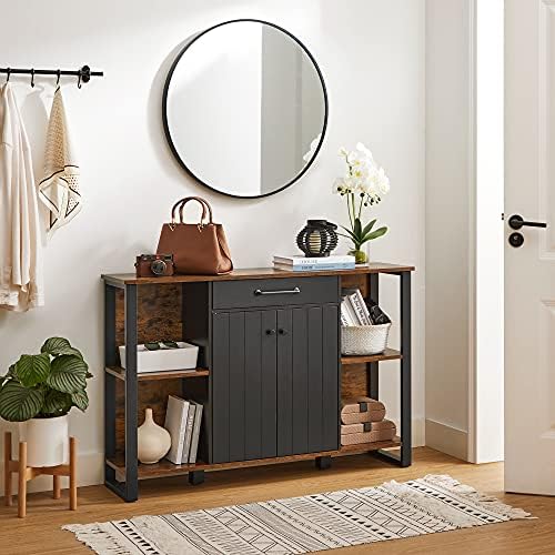 VASAGLE Buffet Cabinet, Sideboard, 2 Doors, 47.2 x 11.8 x 31.5 Inches - Image 6