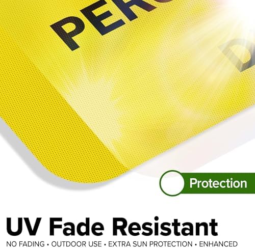 Caution Personal Protective Equipment Required Beyond This Point Bilingual Osha Sign, 24x30 Inches, 3M EGP Reflective .080 Aluminum, Fade Resistant, Made in USA by My Sign Center - Image 4