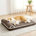 Orthopedic Large Dog Bed Pillow Pet Sofa Bed 56''X40'' Taupe by Unknown