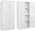 Yizosh Metal Storage Locking Cabinet by Yizosh