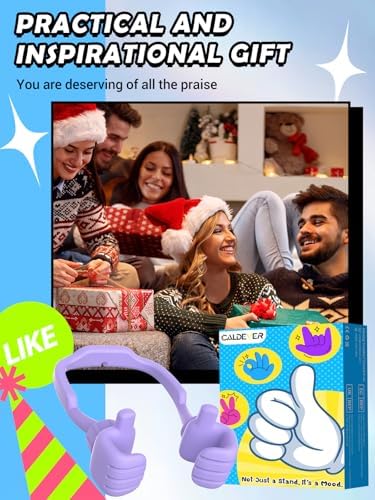 Christmas Stocking Stuffers for Teens Girls Adult Thumb Up Cell Phone Stand - Image 2