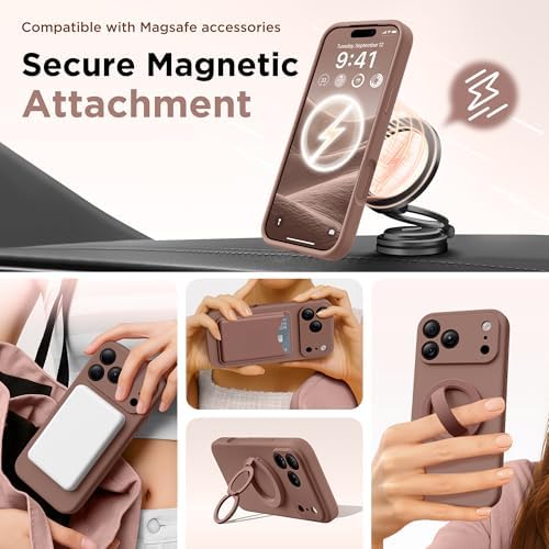 GolbinBox Magnetic for iPhone 18 Pro Case/17 Pro Case, Brown - Image 4