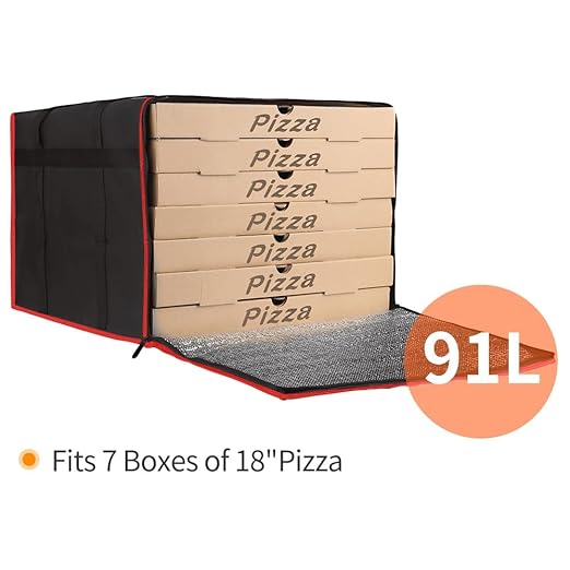 Bodaon Insulated Pizza Delivery Bags - Image 4