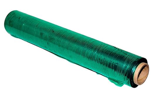 APQ 4 Rolls of Blown Hand Stretch Film 18" x 1500'. Green Hand Stretch Wrap - Image 6