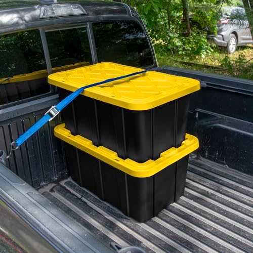 Sterilite Industrial Storage Tote with Lids for Garage, 17 Gallon, 18-Pack - Image 6
