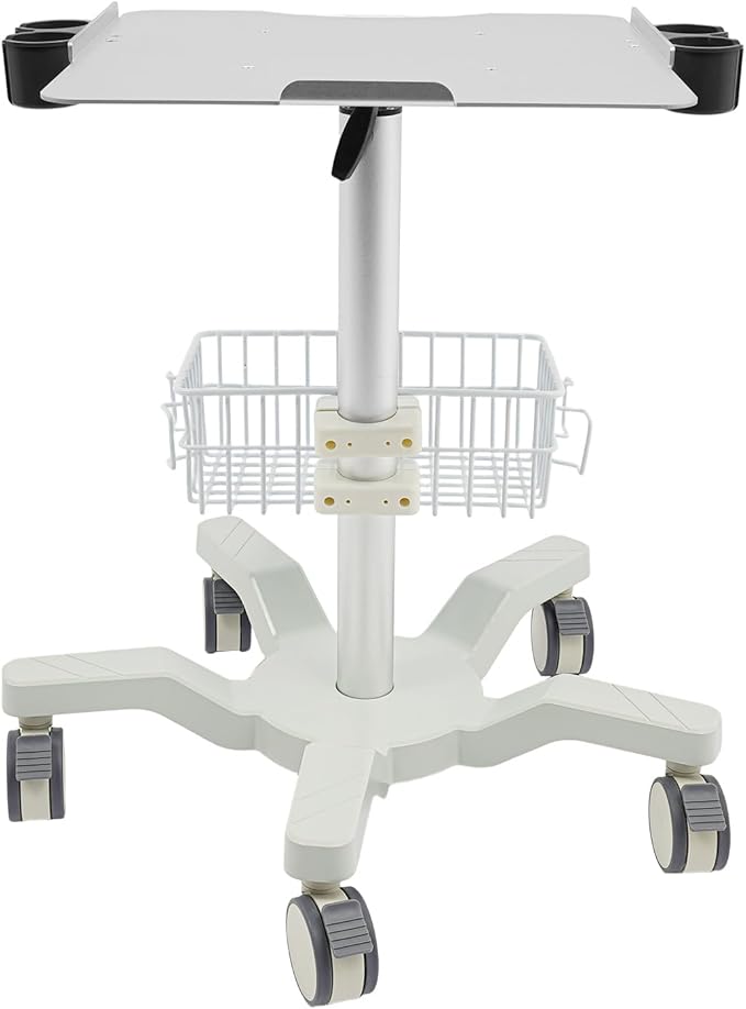 Medical Trolley Cart with Locking Wheels - Image 7