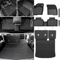 Floor Mats for Ford Edge 2015-2025, with Cargo Mat Backrest Mats by JOULARISE
