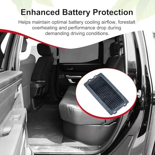 HV for battery Cooling Air Filter Screen, HV for battery Filter For Toyota For Tundra 2022-24 Replace G92DH-15010 High Voltage Cooling Filter Screen - Image 2