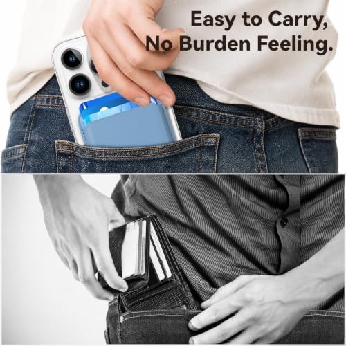 Magnetic Wallet Cell Phone Card Holder for Phone Case with Mag-Safe - Image 6
