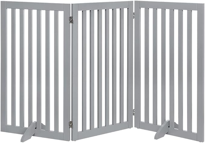 unipaws 36" H Free Standing Pet Gate by unipaws