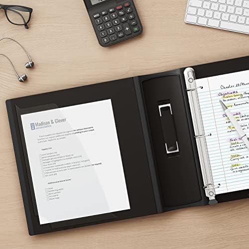 Staples Better Binder, 5 Inch D-Ring, Black, Reinforced Spine - Image 2