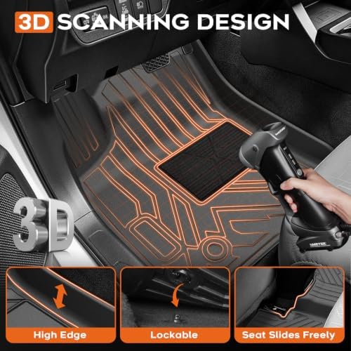 Floor mats for Toyota Tacoma 2016-2023 Double Cab (Only for Automatic) - Image 2