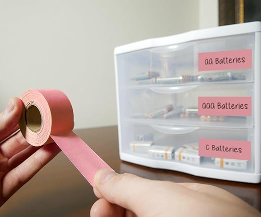 ChromaLabel 1 inch Clean Remove Color Code Labeling Tape, 500 inch Roll - Image 5