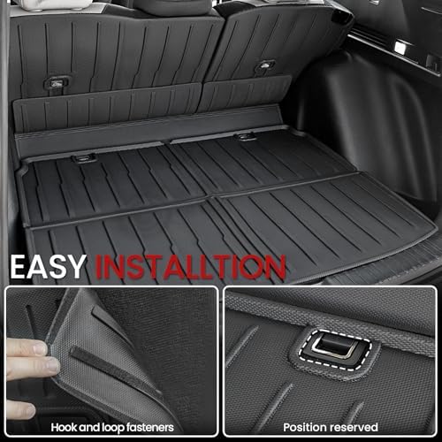 Floor Mats for Honda CRV 2023-2026 Gas & Hybrid, with Cargo Mat - Image 6