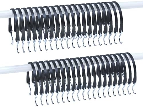 KJE 50Pack 21" Rubber Bungee Cords with S Hooks - Quality EPDM, Heavy Duty Black Bungee Straps, Ideal for Outdoor Tie Downs, Securing Tarps, Canvases, Cargo in Cold Hot Climates - Image 6