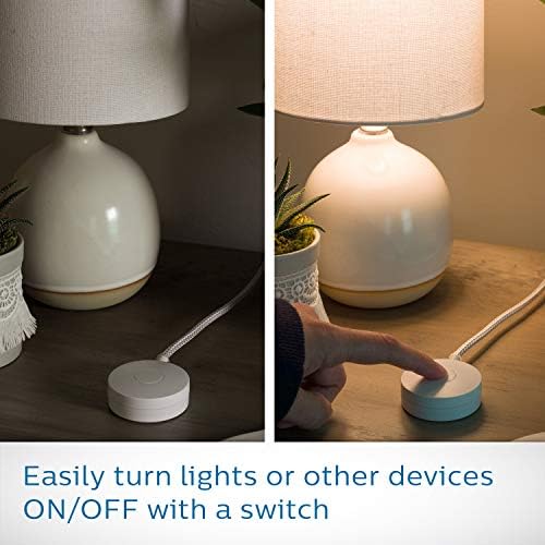 Philips Grounded On/Off Switch with Braided Cord, 6 Ft Cable, Tabletop - Image 7