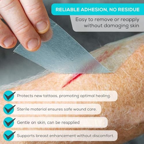 MedVance Silicone Adhesive Medical Tape, Scar Sheet,1" x5' (1 Pack) - Image 4