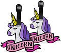 Miami CarryOn Novelty Collection Luggage ID Tags (2-Piece) (Sleeping Unicorn) by MiamiCarryOn