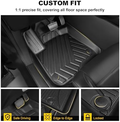 Floor Mats for Ford Bronco Sport Only 2021 2022 2023 2024 2025 2026 (6PCS) - Image 4