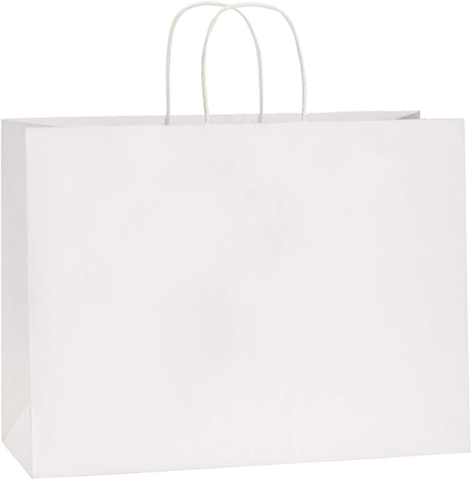 BagDream 100Pcs 16x6x12 Inches Kraft Paper Bags by BagDream