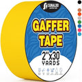 Gaffers Tape (2" x30 Yards) Heavy Duty, Easy Rip | Yellow by Unknown