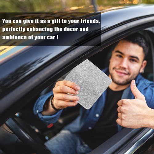 Ziciner Car Registration and Insurance Holder, Auto Card Document Glove Box Organizer with Magnetic Closure, Universal Vehicle Interior Accessories for Cars SUVs (Silver-Small) - Image 6