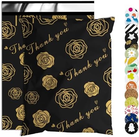 Thank You Poly Mailer 6x9 Inch 100 Pcs by JOWLROEL