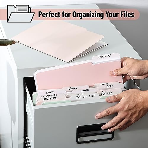 Mr. Pen- File Folders, 18 Pack, Morandi Colors, 1/3-Cut Tab - Image 5