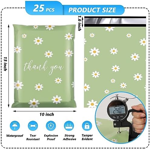 Thank You Poly Mailer 10x13 Inch 25 Pcs - Image 2