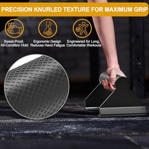 Kipika Push Up Bars, Pushup Stands, Anti-Slip Soft Plastic Push Up Handles, Bottom Anti-Slip Pad, Strength Training Equipment, Perfect for Floor Workout Exercise - Image 4