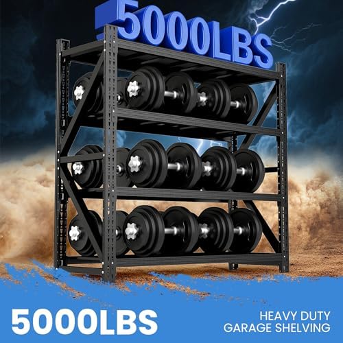 Heavy Duty Metal Shelving Units, Garage Shelves & Storage System - Image 3