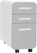 Laura Davidson Furniture Stockpile Slim 3-Drawer Mobile File Cabinet by LauraDavidsonFurniture