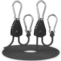 Fondwell Rope Tie Downs Small Ratchet Straps, Adjustable Grow Light Hangers by Fondwell