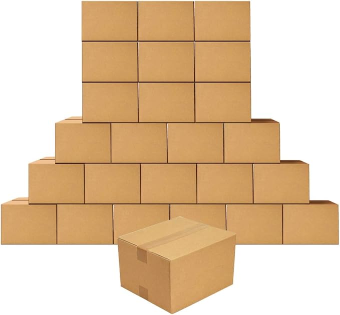Edenseelake Shipping Boxes 9 x 6 x 4 inches Corrugated Cardboard Boxes by Edenseelake