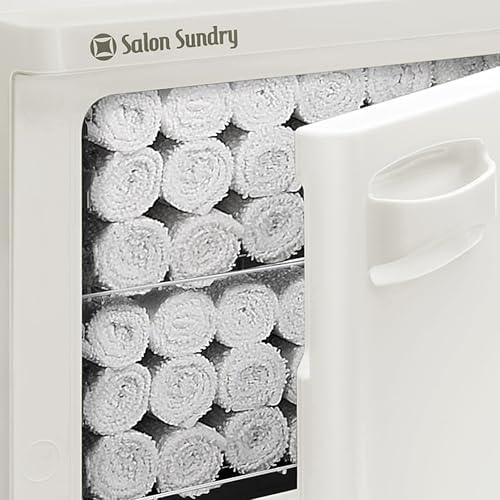Salon Sundry Professional High Capacity Hot Towel Warmer Cabinet - Facial Spa and Salon Equipment - White - Image 5