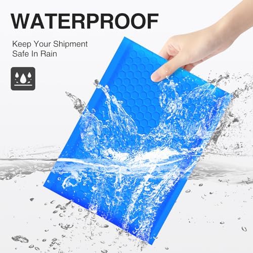 UCGOU Bubble Mailers 7.25x12" 25 Pack Usable Size 7.25x11" Blue Padded #1 - Image 3