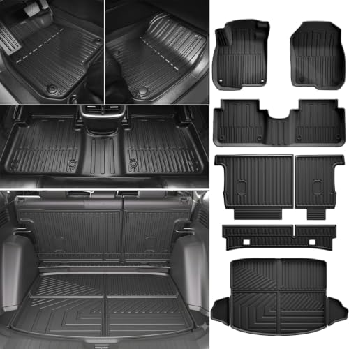 Floor Mats Fit for 2017-2022 Honda CRV(Not for Hybrid or Touring) by IKABEVEM