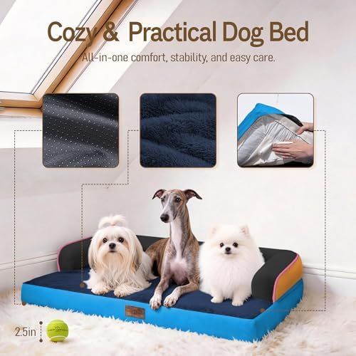 Comfort Expression Orthopedic XL Dog Bed for Large and Extra Large Dogs - Image 4