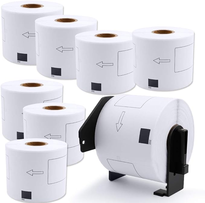 DK-1202 Labels Compatible Brother Die-Cut Shipping Label 62mm x 100mm by COLORWING
