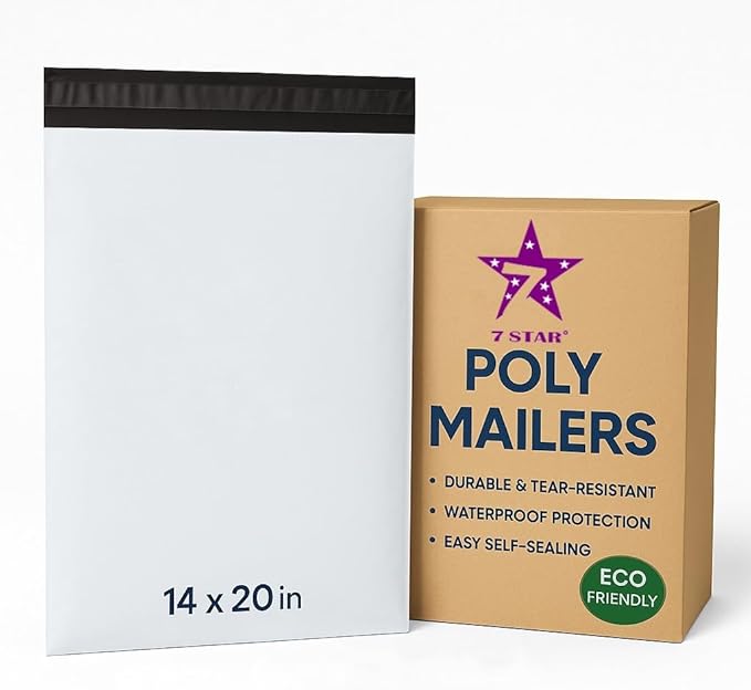 7STAR 14x20 Poly Mailers, and E-Commerce by 7STAR