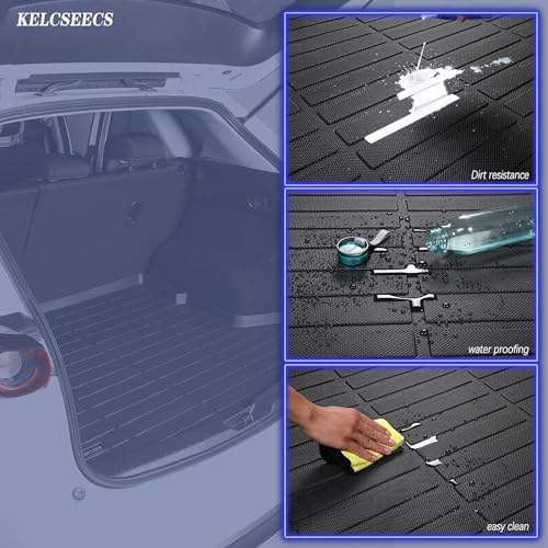 KELCSEECS Floor Mats & Cargo Liner Custom for Kia K4 LX | LXS | EX | GT-Line | GT-Line Turbo 2025 All Weather Car Mats TPE Floor Liners K4 Accessories - Image 6